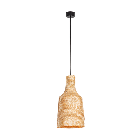 PENDANT LAMP NATURAL BRAIDED WHEAT 1XE27 (22171 Zambelis) - Zambelis