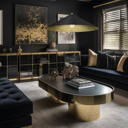 Lampa wisząca Fuji Ø90cm 1xE27 (MLP0647) - Milagro