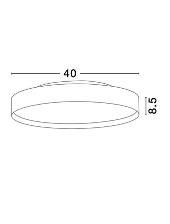 Plafon wewnętrzny HURTADO (LE44876) - Luces Exclusivas