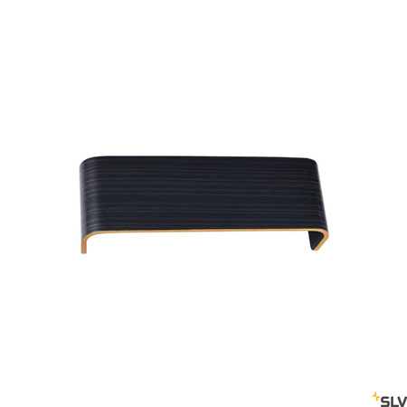 MANA, abażur, drewno, kolor szary/brązowy, D/W/G 29/9,5/7 cm (1000621) - SLV