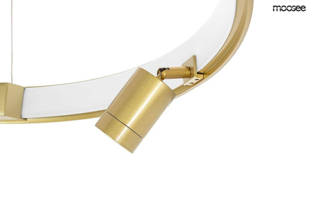 Lampa wisząca CIRCLE SPOT 98 GOLD złota (MSE010100161) - Moosee