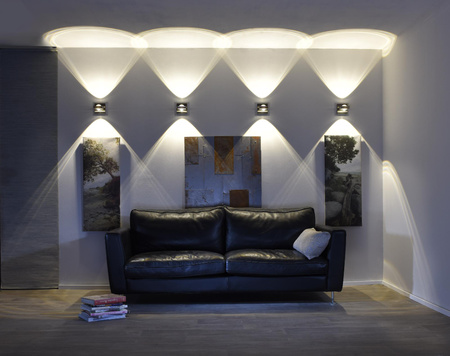 Q-FISHEYE KINKIET STALOWY (9115-55) - Paul Neuhaus