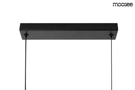 Lampa wisząca DROPS 3 czarna (MSE010100273) - Moosee