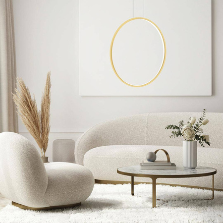 Lampa wisząca Saturno Gold 46W LED (ML8857) - Milagro