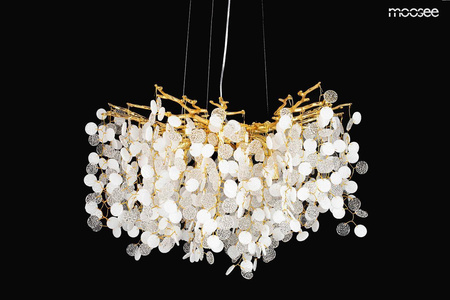 Złota lampa wisząca RIVIERA 60 (MSE010100391) - Moosee