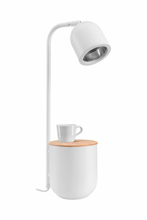 Lampa stojąca BOTANICA kolor Biały (41100101) - KASPA