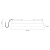 Zasilacz 200W magnetic track 10mm (ML2180) - Milagro