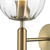 Lampa ścienna PALLA złota 15 cm (F070 transparent) - Step into Design