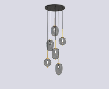 BELLEVILLE - Lampa wisząca szóstka (5007-502) - Aviano Lighting