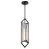 Lampa wisząca Cairo - 1 źródło światła - Miejski brąz (QN-CAIRO-1P-UBZ-CR) - Quintiesse