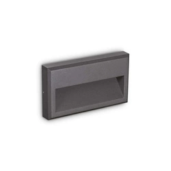 Lampa ścienna / Kinkiet FEBE Antracyt (FEBE-1_AP_ANTRACITE_3000K) - Ideal Lux