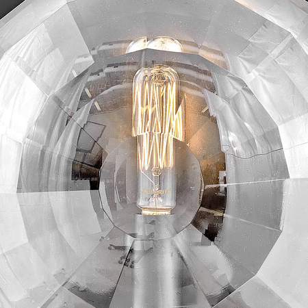 Kinkiet Leo - 1 źródło światła - Czarny (QN-LEO-WB1-BK) - Quintiesse