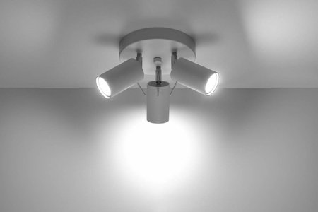 Plafon RING 3P biały (SL.1015) - Sollux
