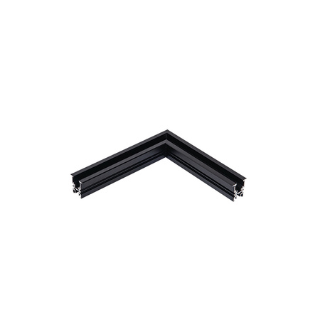 RECESSED CORNER CONNECTOR HORIZONTAL BLACK (2084B-C2 Zambelis) - Zambelis