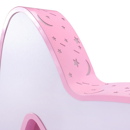 LAMPA LED Dziecięca Różowa Gwiazdka 44W+Pilot DL-H03 - DomenoLED