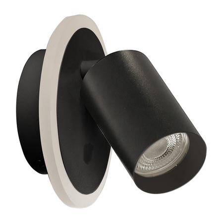 Kinkiet / Spot Parma 1 (LP-0612/1WS BK) - Light Prestige