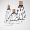 Lampa wisząca MODESTO WOOD SOSNA 3 listwa (10158) - TK Lighting