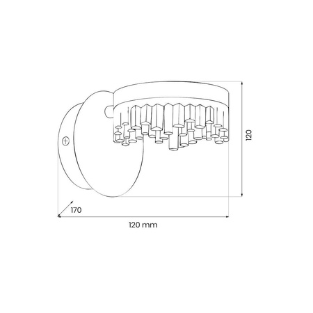 Kinkiet PRECIOSA 4W LED (ML2409) - Milagro