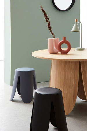 BIZZOTTO stołek IMOGEN czarny (0734378) - Bizzotto