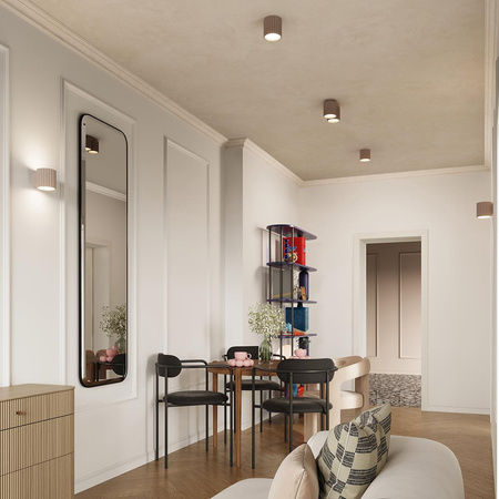 Kinkiet AURA taupe G9 (SL.1816) - Sollux Lighting