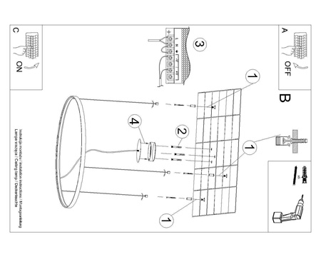 Lampa wisząca RIO 78 złoty LED 4000K (TH.181) - Thoro Lighting