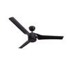 PENDANT FAN BLACK MATT, METAL-ABS BLADES WITHOUT LIGHT IP44 (23004 Zambelis) - Zambelis