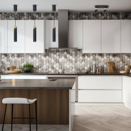 NEO BLACK GOLD SPOT 2xGU10 (ML0281) - Milagro