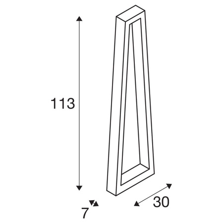 Lampa stojąca ogrodowa BOOKAT Pole PHASE, CCT (1005441) - SLV