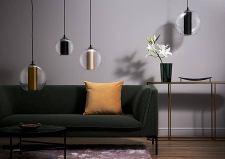 Lampa wisząca MERIDA BLACK rozm. S (11092107) - Kaspa