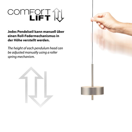 Lampa sterowana Smart Q-ROTATE ALUMINIUM (2248-95) - Paul Neuhaus