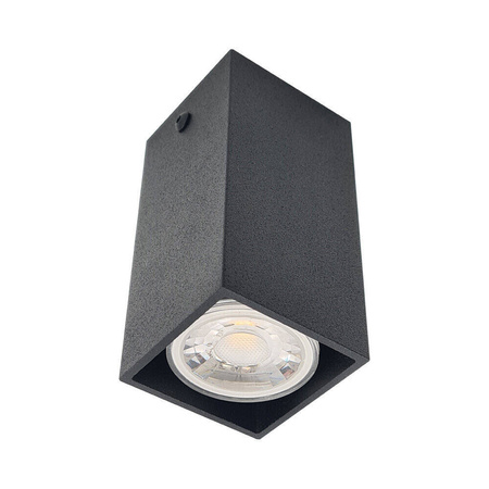 Plafon Doha - Czarny (80 mm)   (1095) - Shilo