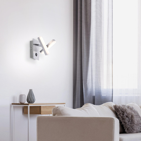 RICO KINKIET STALOWY (11276-55) - Paul Neuhaus