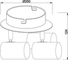 Plafon INDI III (D348087)