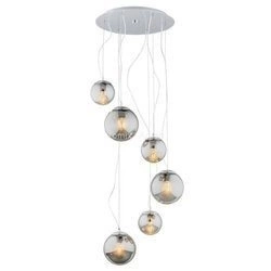 Plafon 6 pł. na okrągłej podsufitce OPTICA ARGON 2529 - żyrandol