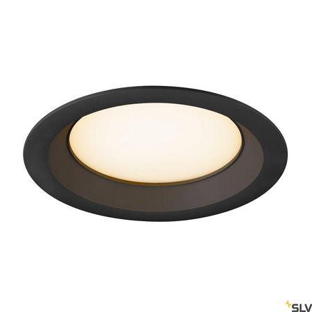 DOWNLIGHT V 150, lekko wpuszczana osłona czarna (1007483) - SLV