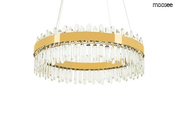 Złota kryształowa lampa wisząca Amira 60 (MSE1501100408) - Moosee