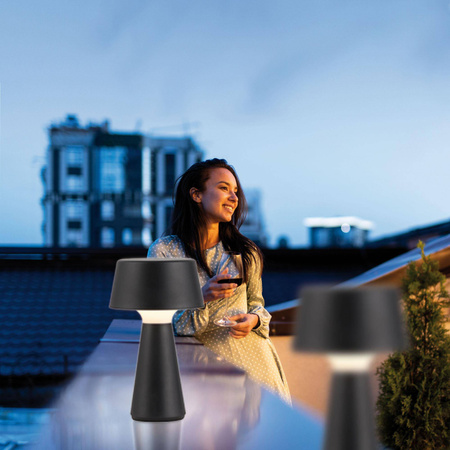 ABERA LAMPA STOŁOWA CZARNY (19260-18) - Paul Neuhaus