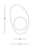 WALL LAMP 1XE27 GOLD (22200 Zambelis) - Zambelis