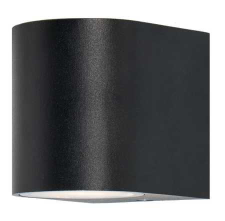 HARMONIA LAMPA ZEWNĘTRZNA KINKIET CZARNY/BLACK (SJ20210-1W) - Zuma Line