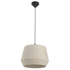 Lampa wisząca z bawełnianym abażurem DICTE Nordlux E27 60W Tekstylia Beżowy