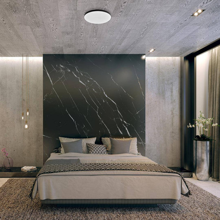 Plafon Slimi 24W 4000K Czarny (ML9089) - Eko-Light