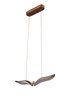 Designerska lampa wisząca GUFO 1 LED różowe złoto 36 cm (ST-DL8504) - Step into Design