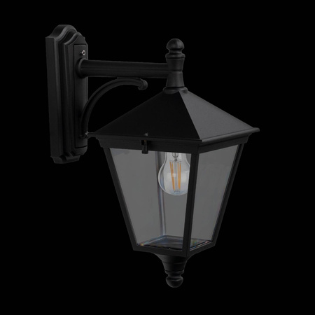 Kinkiet zewnętrzny LONDON 481 BLACK E27 LED 9W Norlys
