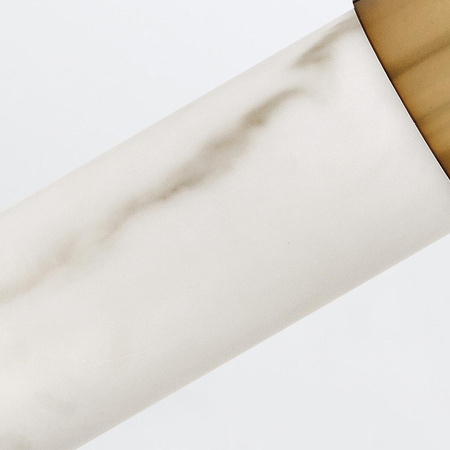 Duży kinkiet LED Ibiza - Klasyczny mosiądz (QN-IBIZA-L-HB) - Quintiesse