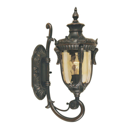 Lampa zewnętrzna, kinkiet PHILADELPHIA kol. STARY BRĄZ (PH1/S OB) - Elstead Lighting