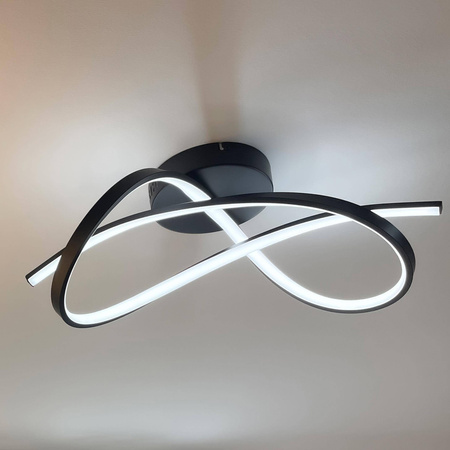 Lampa sufitowa PAUL czarna (19602C-BK) - Zuma Line