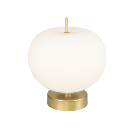 Ekskluzywna lampa LED stołowa złoto biała Apple T: Altavola Design	 (LA058/T) - ALTAVOLA DESIGN