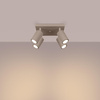Plafon KARBON 4 taupe (SL.1769) - Sollux Lighting