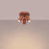 Plafon RING 3P ochra czerwona (SL.1509) - Sollux Lighting