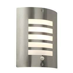 Kinkiet Bianco PIR 1lt wall IP44 60W (ST031FPIR) - Saxby